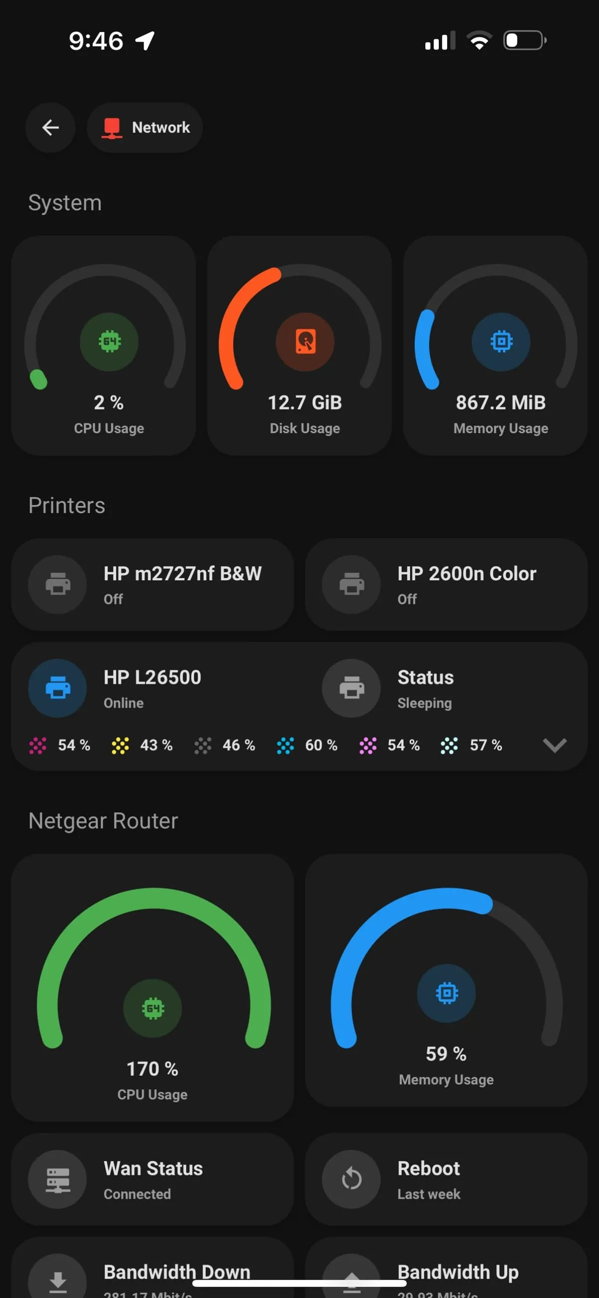 FlowDesk app screenshot